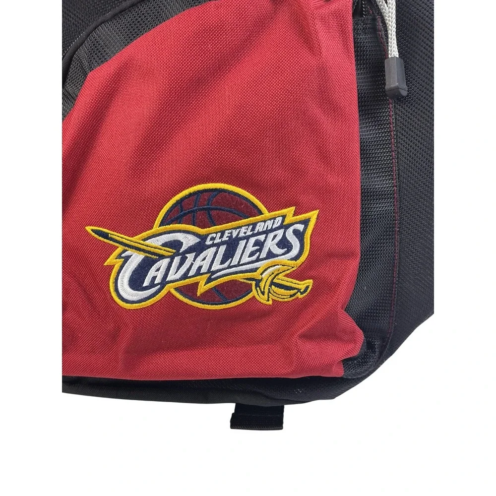 Cleveland Cavaliers Sling Backpack Red Black‎ Team Logo One Adjustable Strap